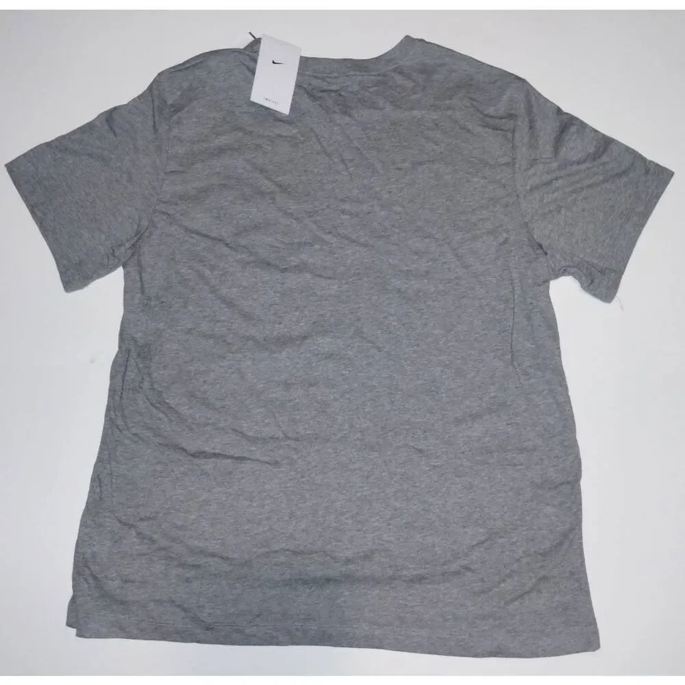 Nike Grey Classic Dri Fit Tee Shirt Men Size XL Workout Athleisure New With Tag‎